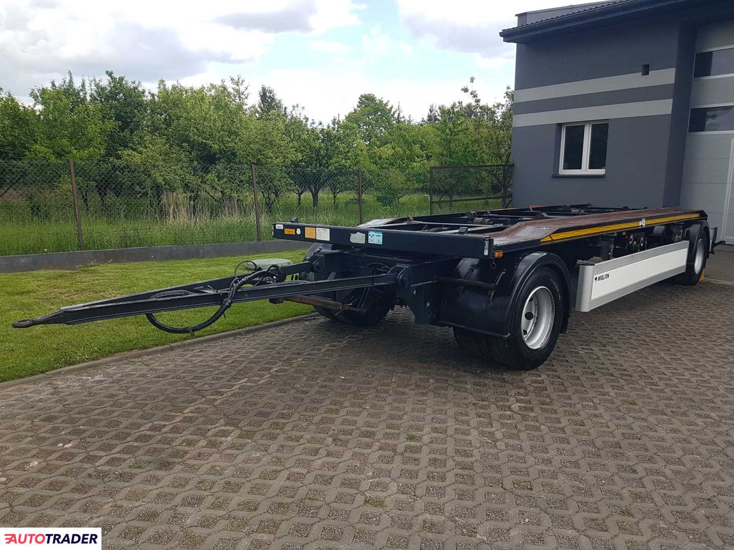 Wielton PS-2 PRZYCZEPA POD KONTENERY Wielton PS-2 PRZYCZEPA POD KONTENERY