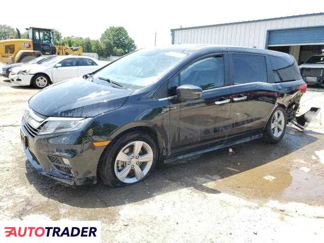 Honda Odyssey 3.0 benzyna 2018r. (SHREVEPORT)