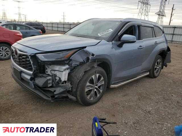 Toyota Highlander 2022 3