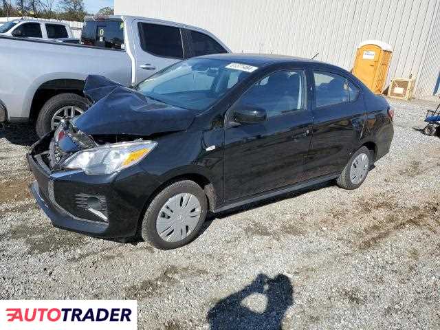 Mitsubishi Mirage 1.0 benzyna 2024r. (SPARTANBURG)