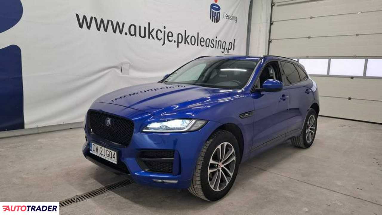 Jaguar F-PACE 2.0 benzyna 250 KM 2019r. (Grójec)