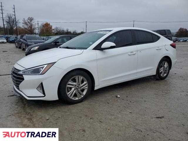 Hyundai Elantra 2.0 benzyna 2019r. (LAWRENCEBURG)