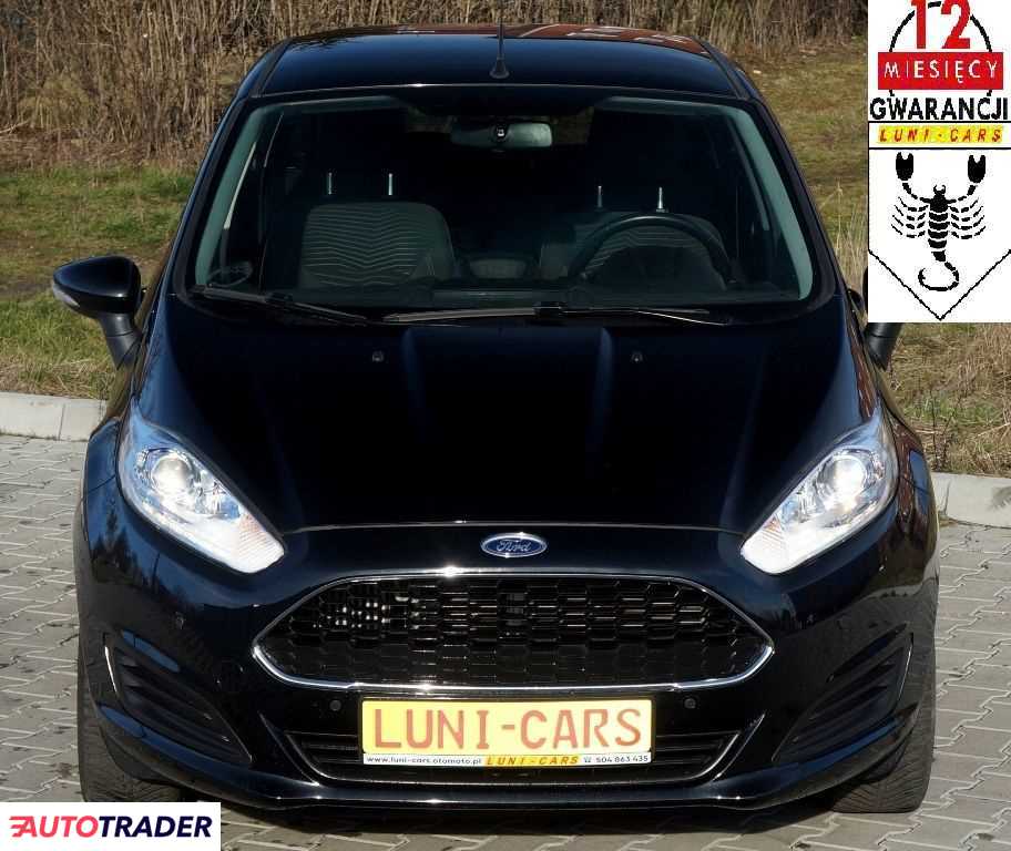 Ford Fiesta 2017 1.0 101 KM Ford Fiesta 2017 1.0 101 KM