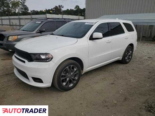 Dodge Durango 3.0 benzyna 2019r. (SPARTANBURG)