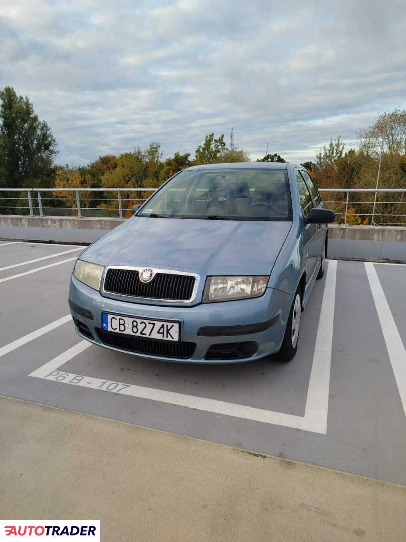 Skoda Fabia 2007 1.2 64 KM Skoda Fabia 2007 1.2 64 KM