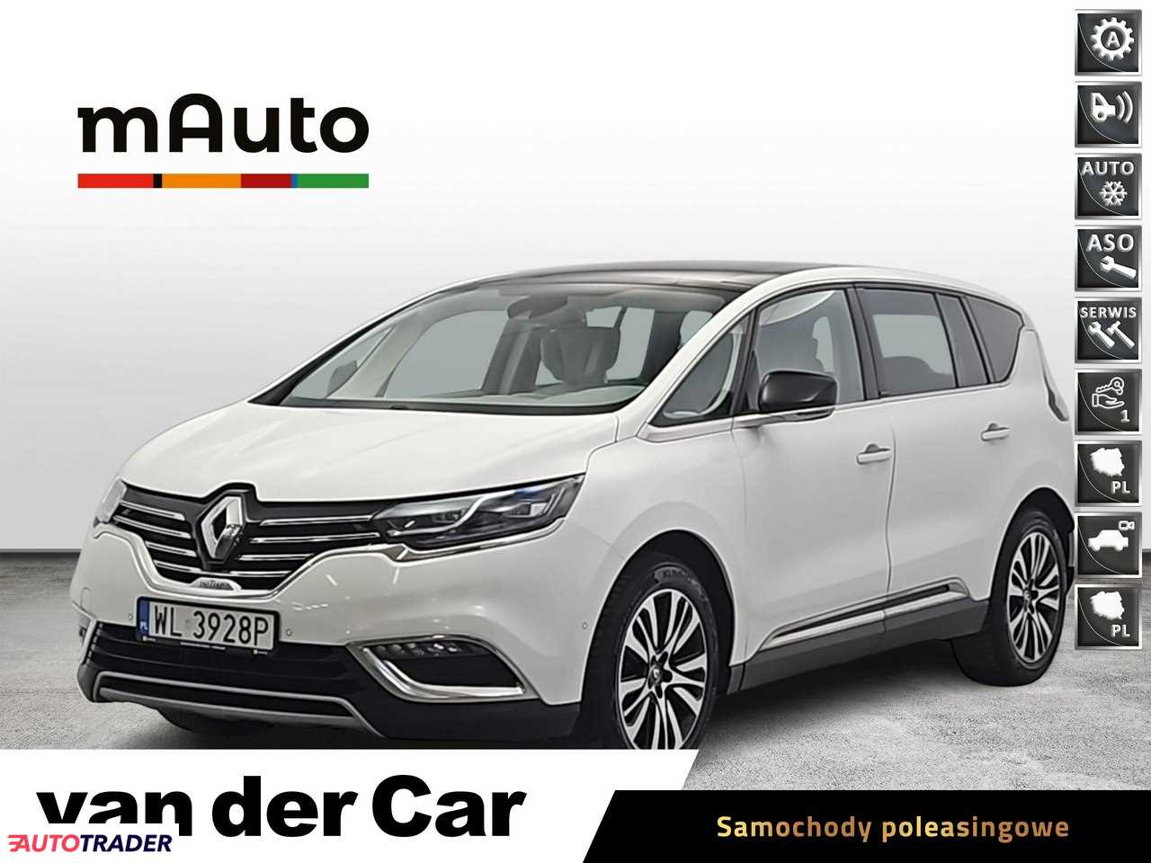 Renault Espace 2019 1.8 225 KM Renault Espace 2019 1.8 225 KM