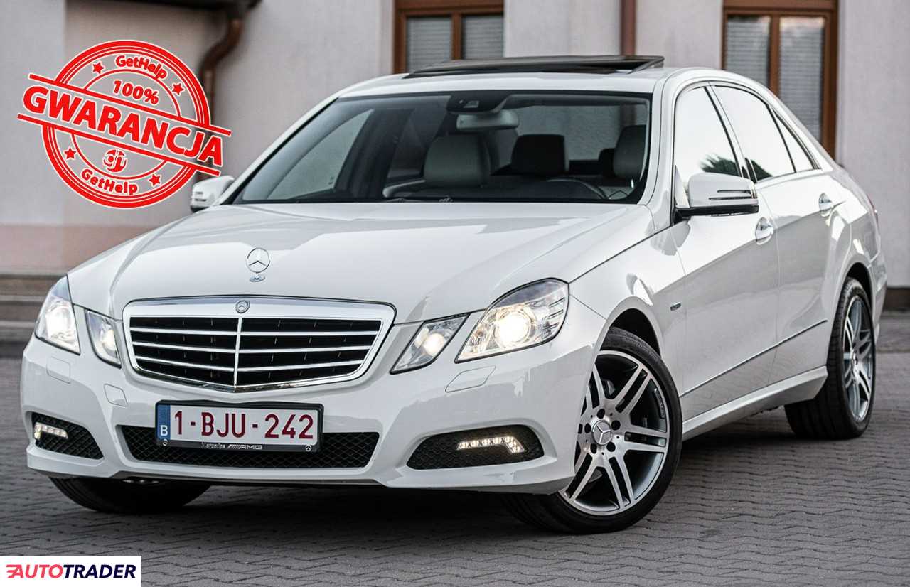 Mercedes E-klasa 2009 2.1 204 KM