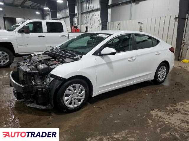 Hyundai Elantra 2.0 benzyna 2019r. (HAM LAKE)