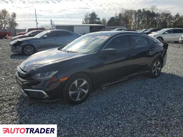 Honda Civic 2.0 benzyna 2019r. (MEBANE)