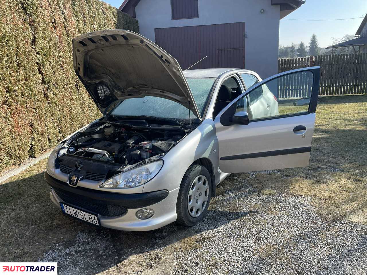 Peugeot 206 2008 1.4 75 KM