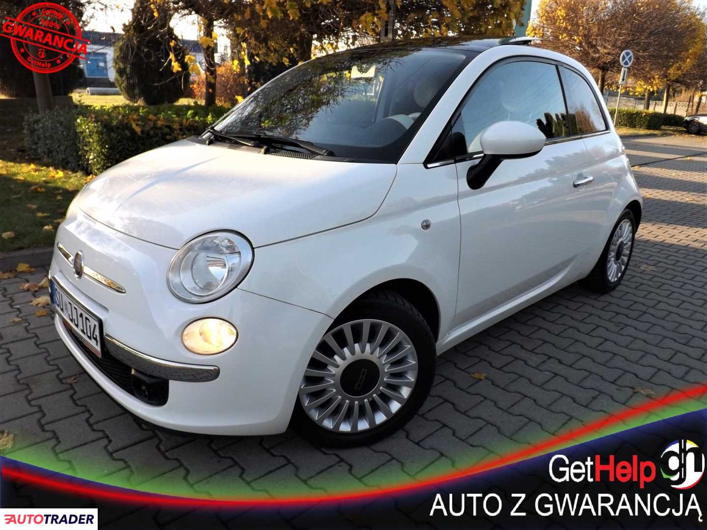 Fiat 500 2009 1.2 70 KM Fiat 500 2009 1.2 70 KM