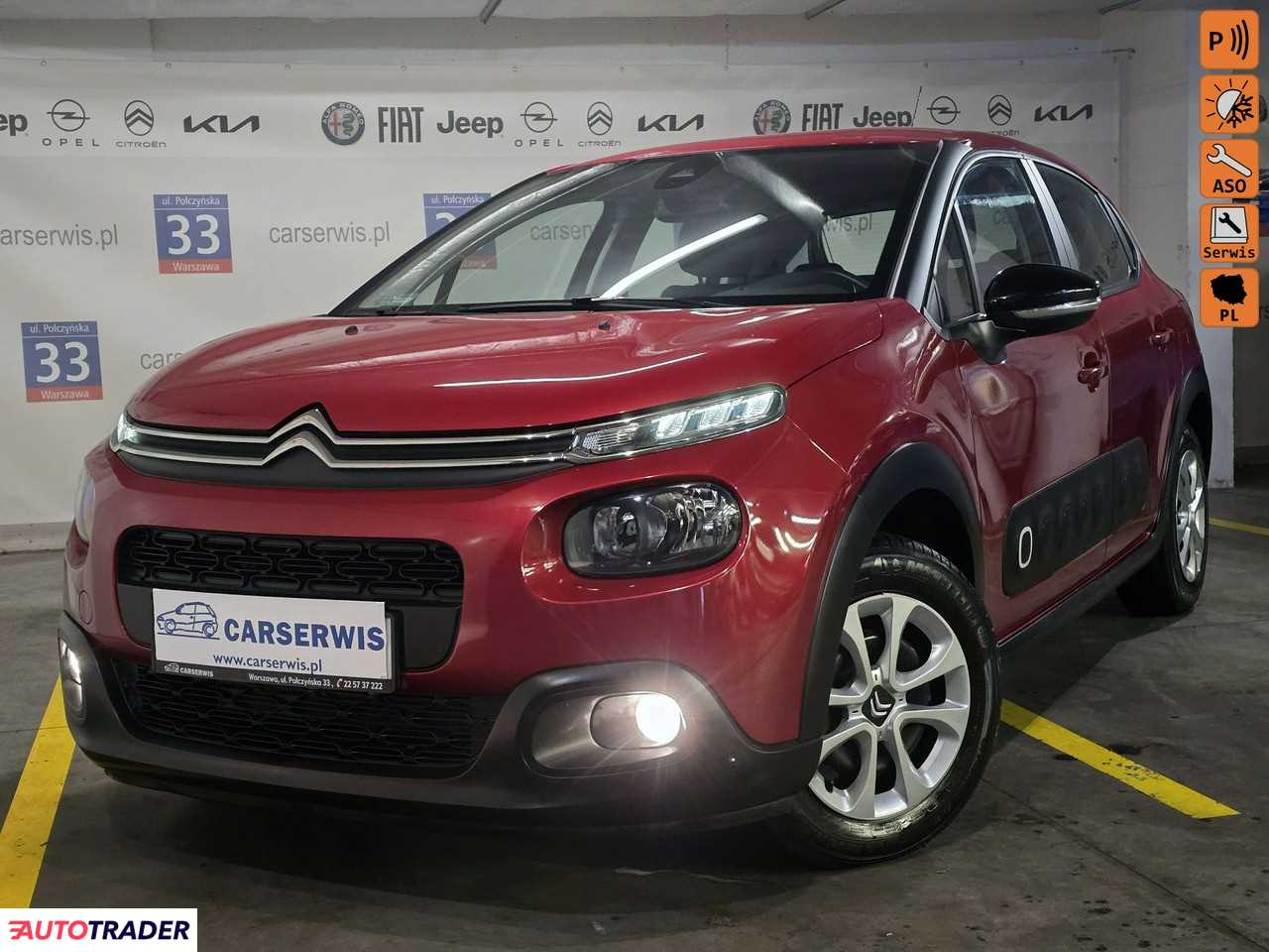 Citroen C3 2017 1.2 82 KM Citroen C3 2017 1.2 82 KM
