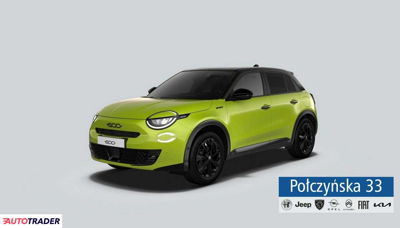 Fiat 600 2026 1.2 145 KM