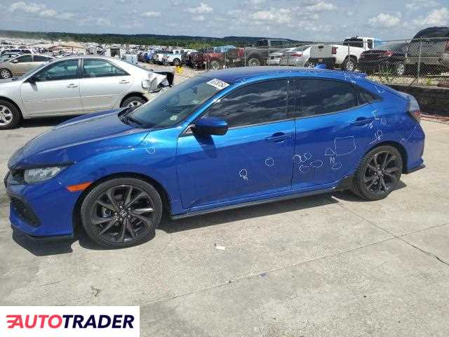 Honda Civic 1.0 benzyna 2018r. (GRAND PRAIRIE)