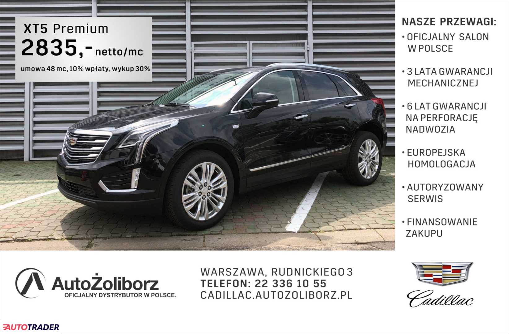 Cadillac Pozostałe 2018 3.6 314 KM Cadillac Pozostałe 2018 3.6 314 KM
