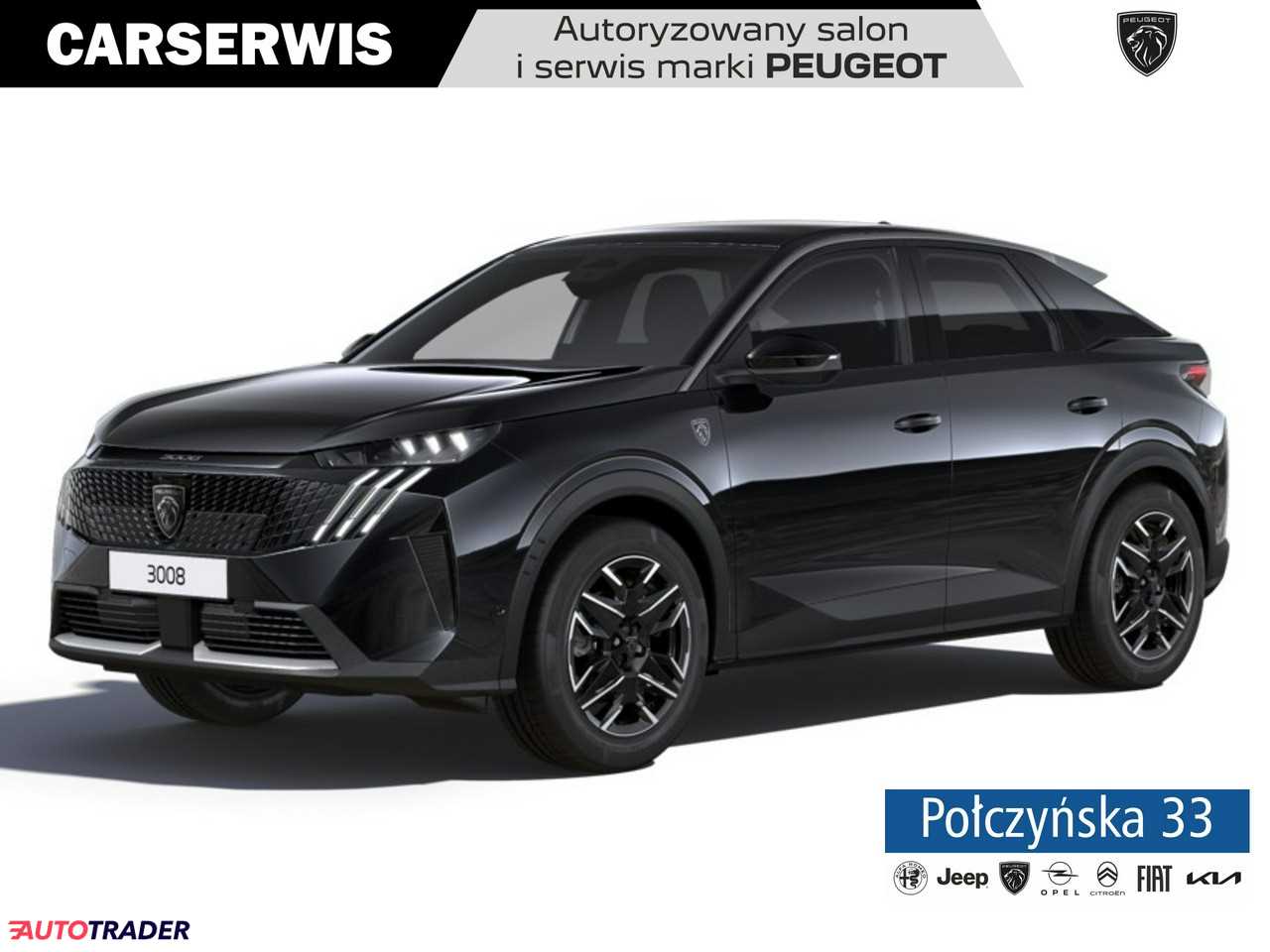 Peugeot 3008 2025 1.2 145 KM Peugeot 3008 2025 1.2 145 KM