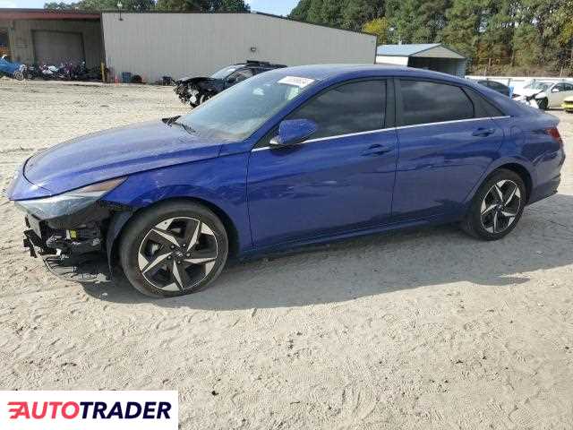 Hyundai Elantra 2.0 benzyna 2021r. (SEAFORD)