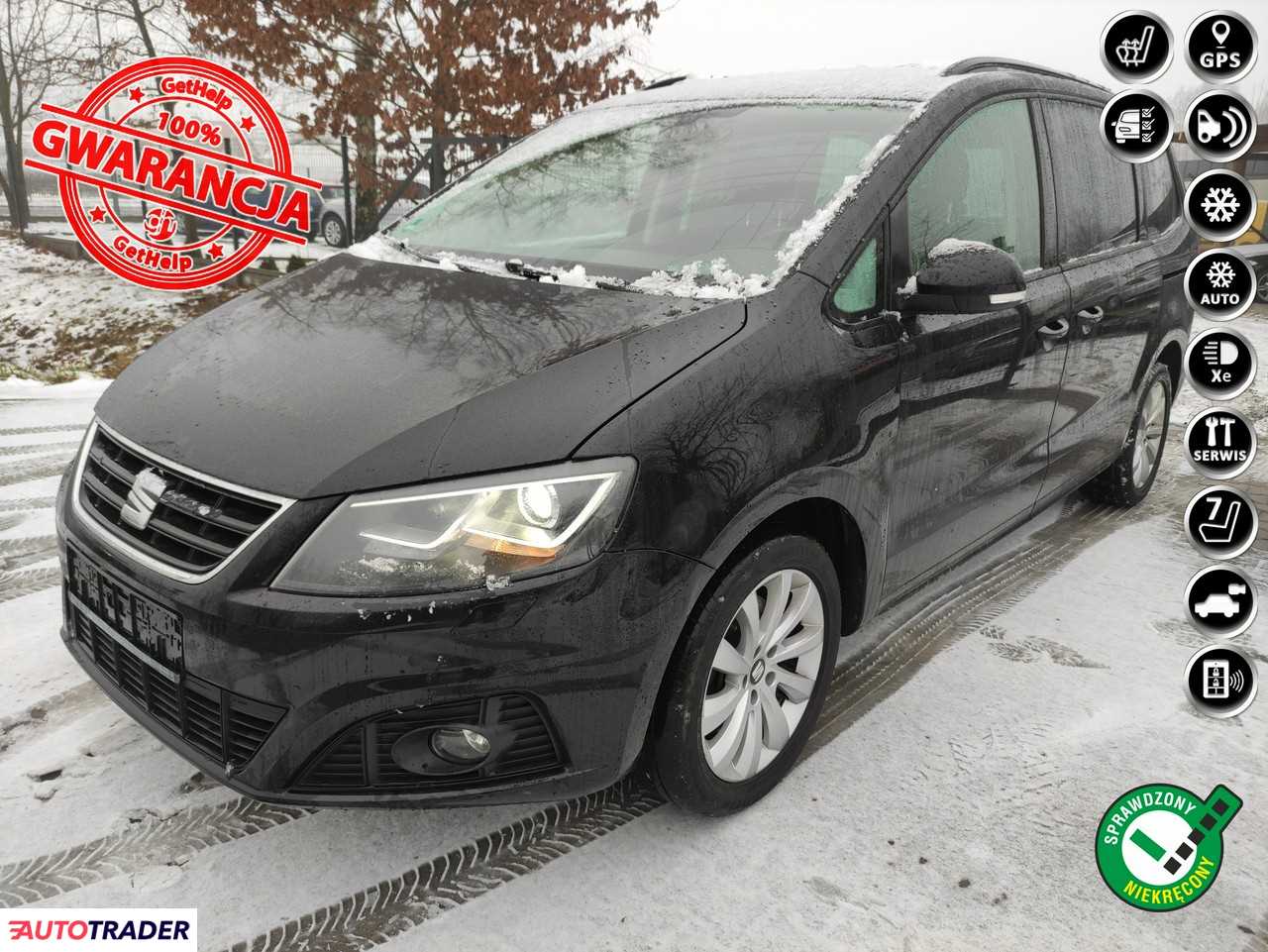 Seat Alhambra 2.0 diesel 150 KM 2016r. (Stare Budy)