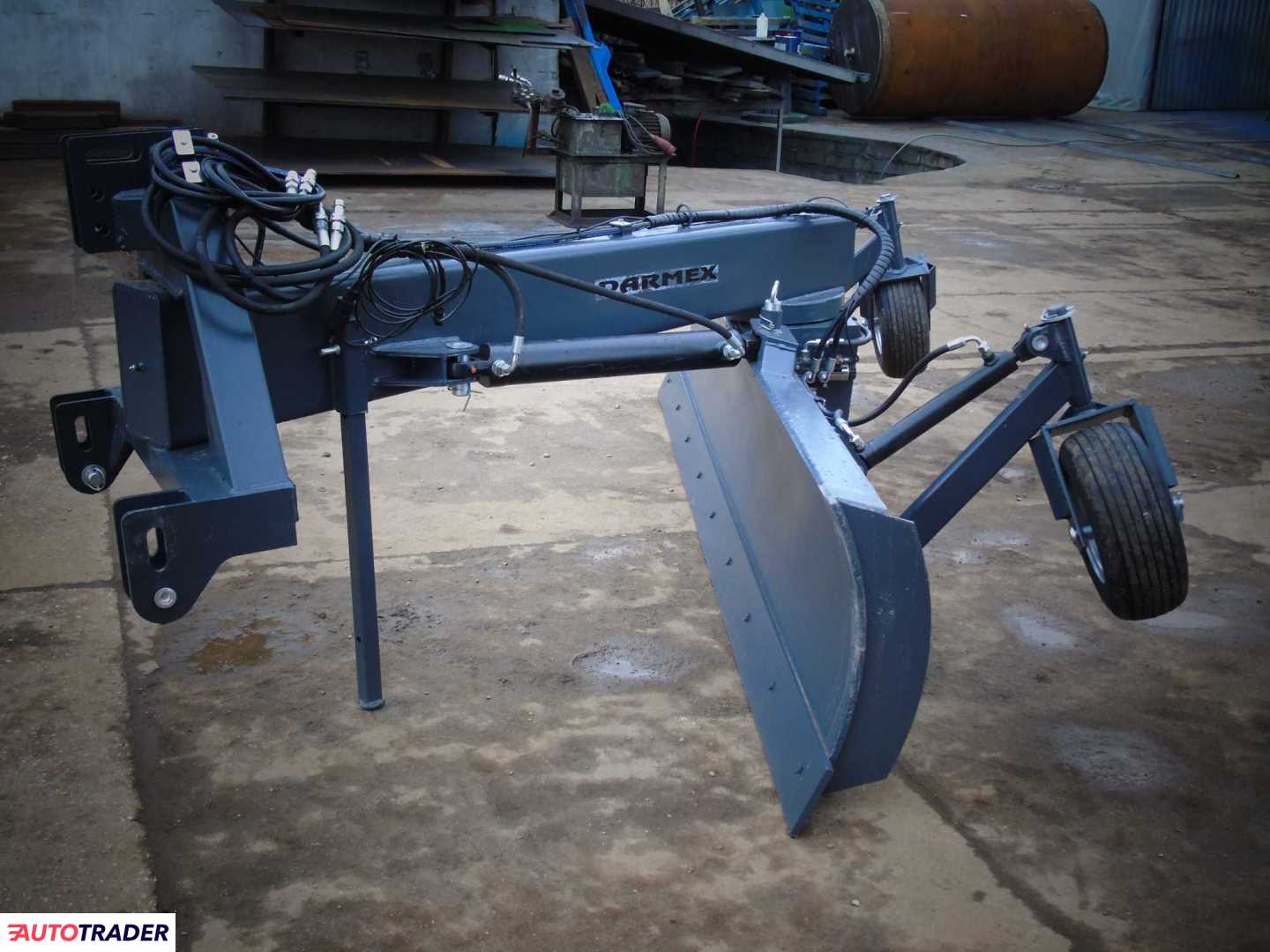 DARMEX Pług równiarka do śniegu ziemi