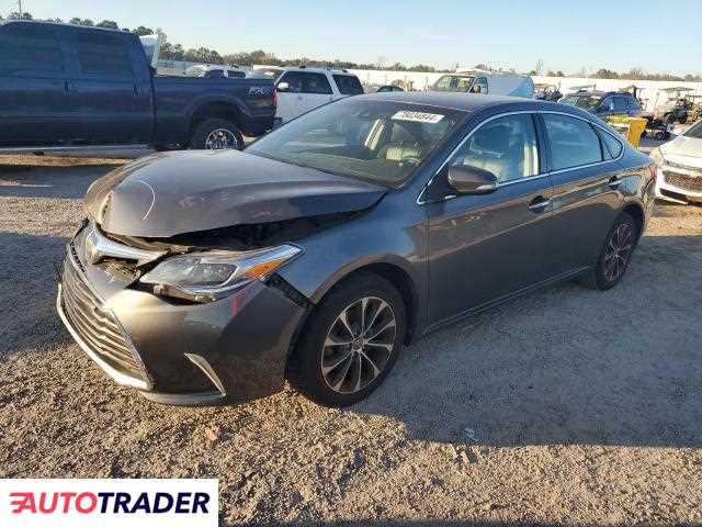 Toyota Avalon 3.0 benzyna 2018r. (HARLEYVILLE)