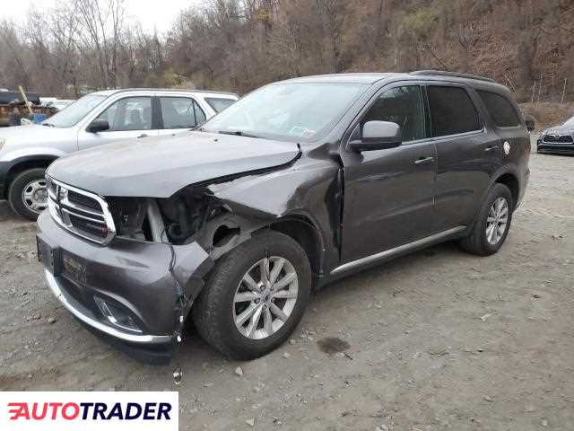 Dodge Durango 3.0 benzyna 2019r. (MARLBORO)