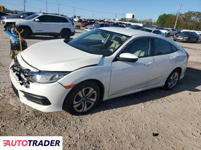 Honda Civic 2.0 benzyna 2018r. (OKLAHOMA CITY)