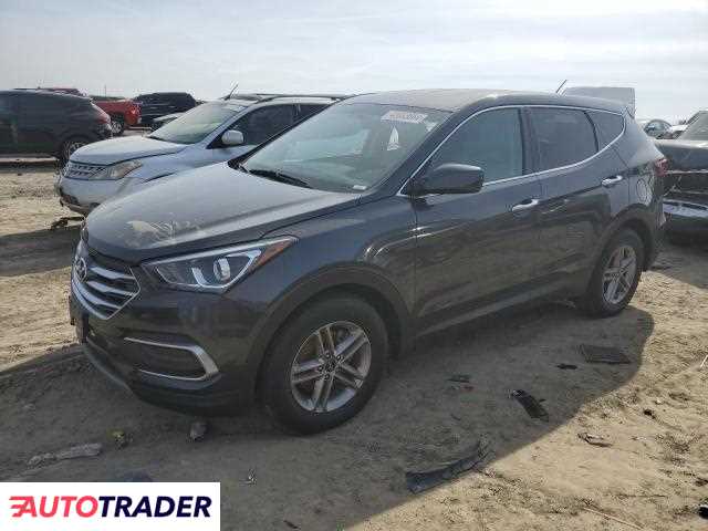 Hyundai Santa Fe 2.0 benzyna 2018r. (EARLINGTON)