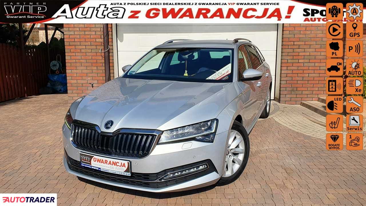 Skoda Superb 2.0 diesel 190 KM 2019r. (Aleksandrów Łódzki)