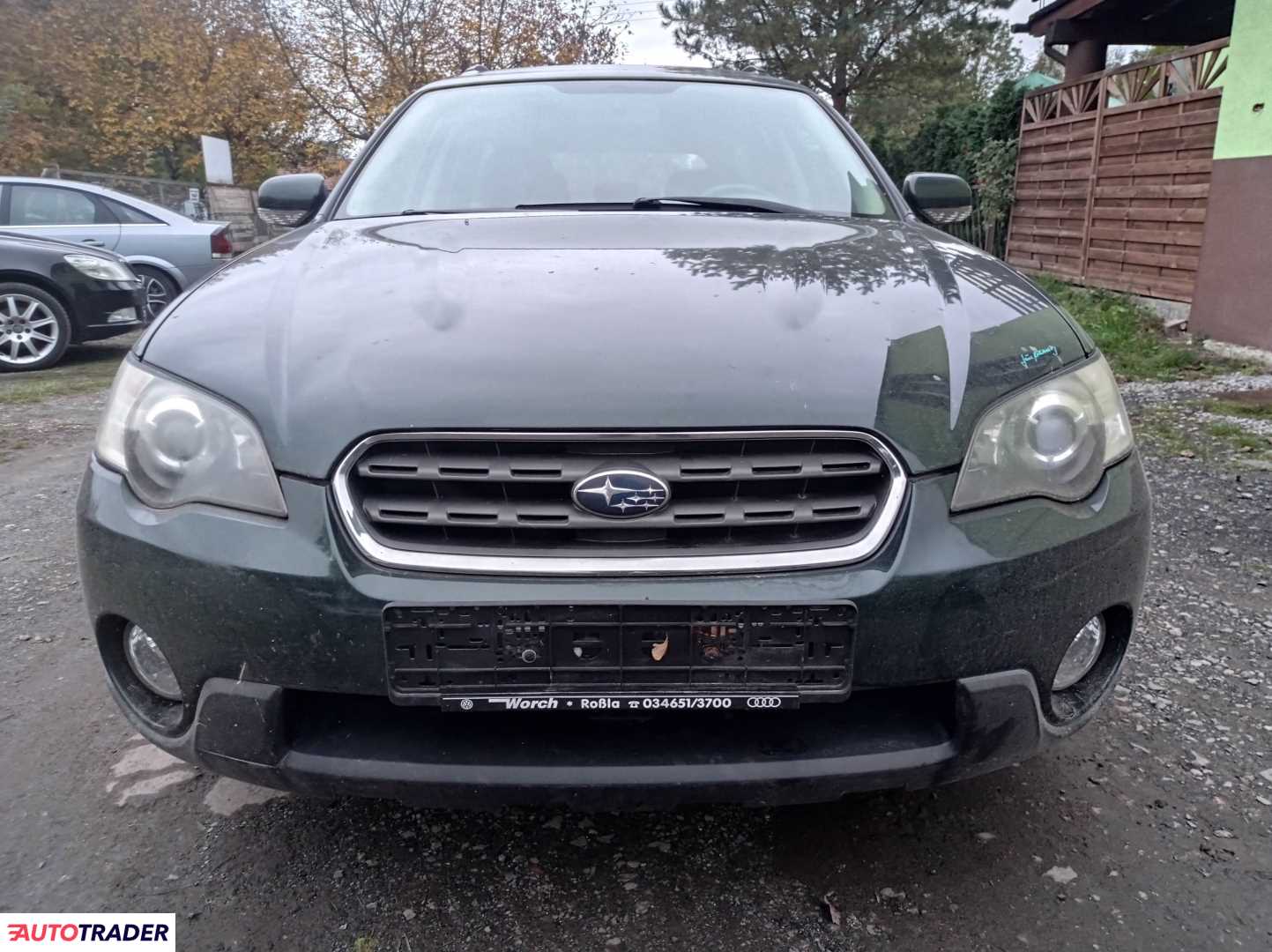 Subaru Outback 2007 2.5 163 KM