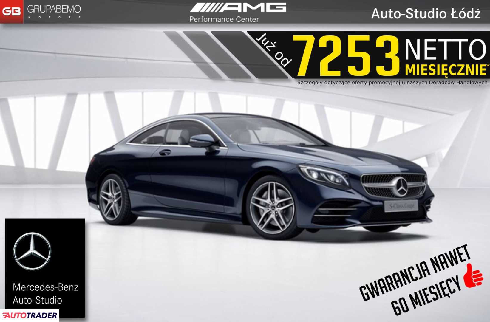Mercedes S-klasa 2020 4.0 469 KM Mercedes S-klasa 2020 4.0 469 KM