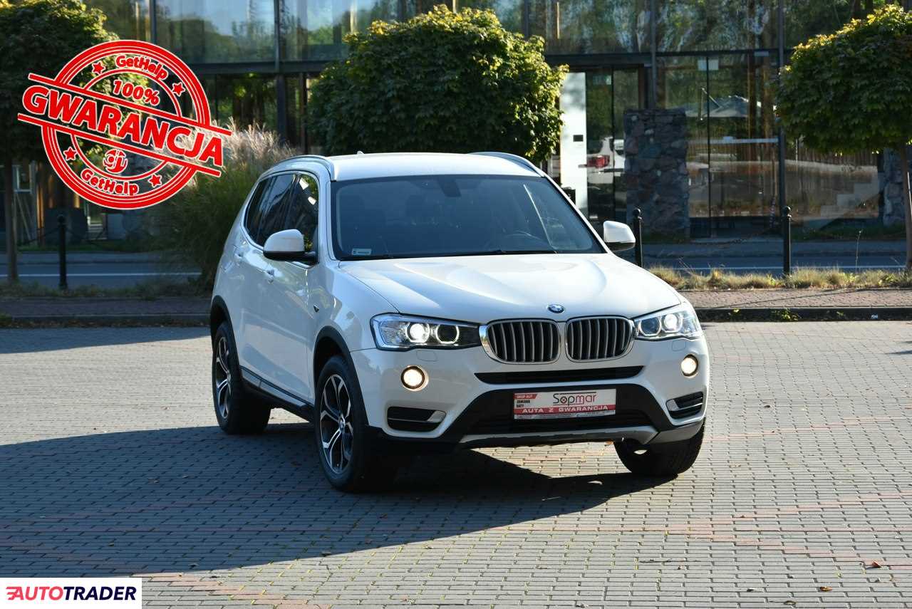 BMW X3 2017 2.0 184 KM BMW X3 2017 2.0 184 KM