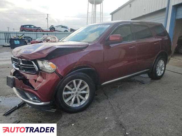 Dodge Durango 3.0 benzyna 2020r. (CHICAGO HEIGHTS)