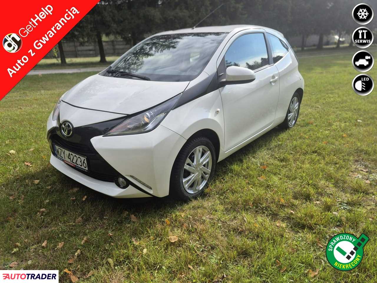 Toyota Aygo 2015 1.0 69 KM Toyota Aygo 2015 1.0 69 KM