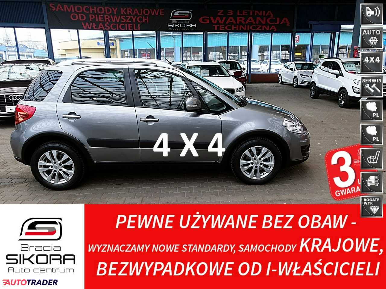 Suzuki Sx4 2013 1.6 120 KM