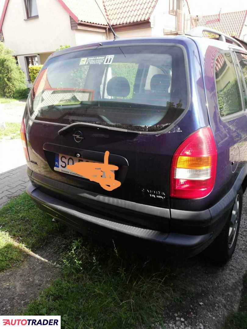 Opel Zafira 2000 1.8 116 KM