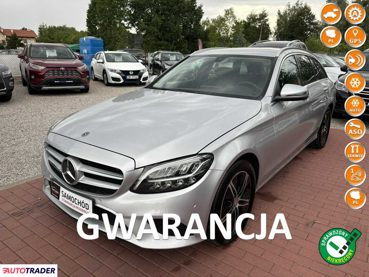 Mercedes C-klasa 1.6 diesel 122 KM 2019r. (SADE BUDY)