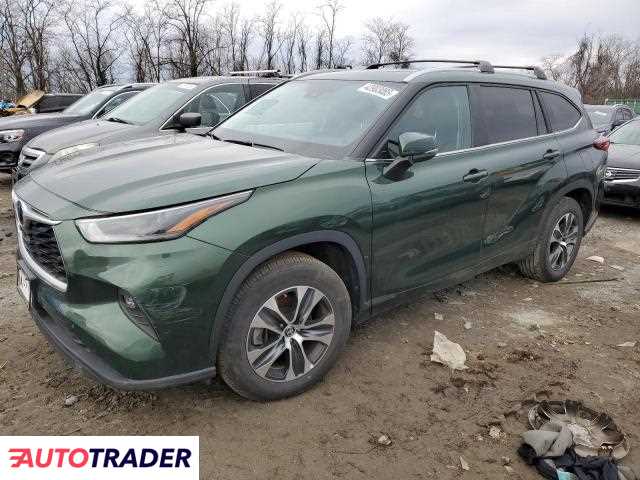 Toyota Highlander 2.0 benzyna 2023r. (BALTIMORE)