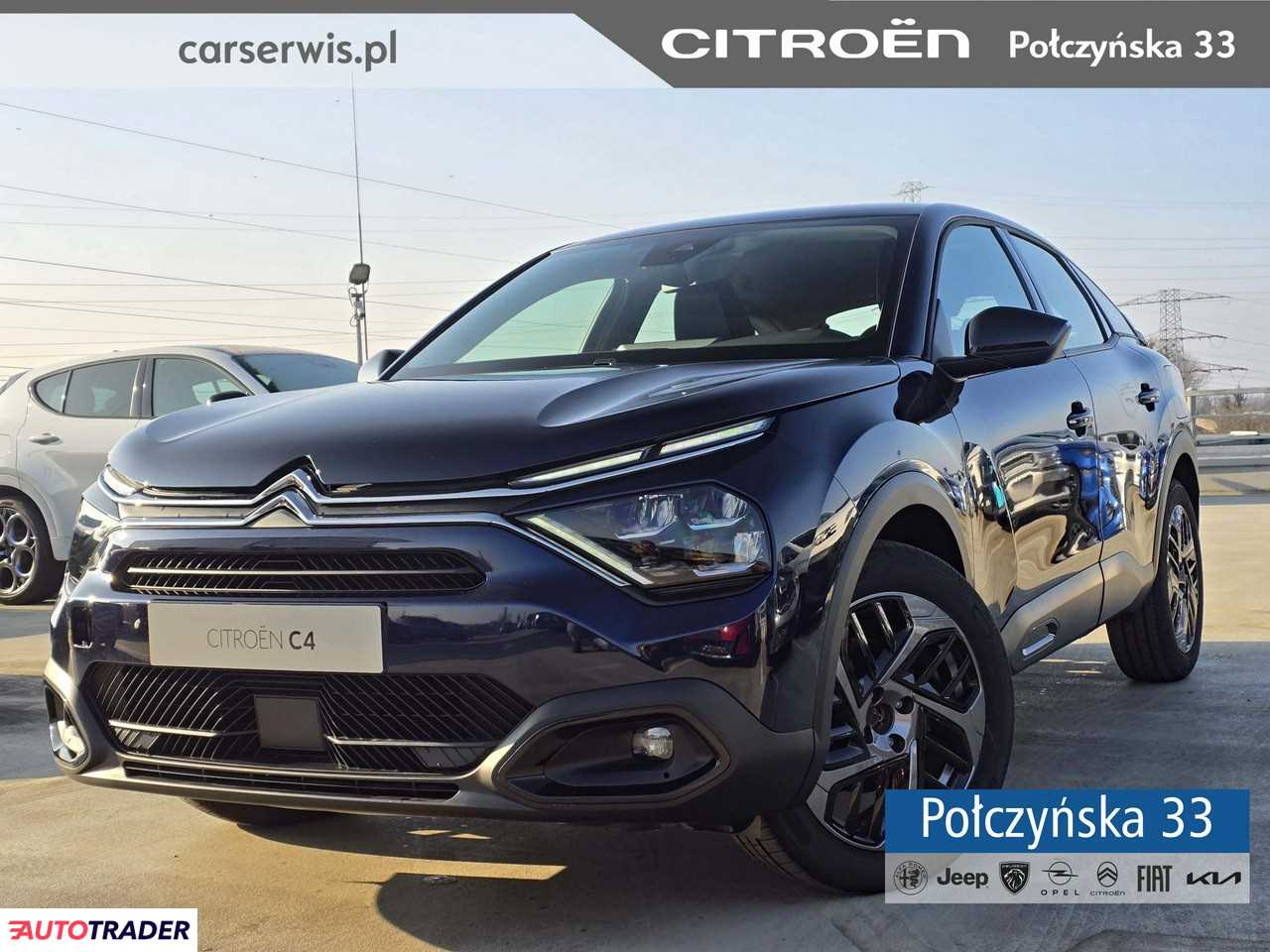 Citroen C4 1.2 benzyna 130 KM 2024r. (Warszawa)