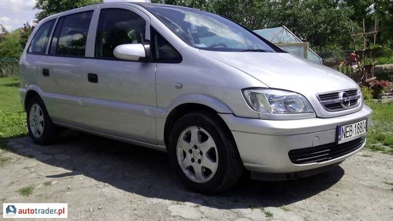Opel Zafira 2003 2.0 101 KM