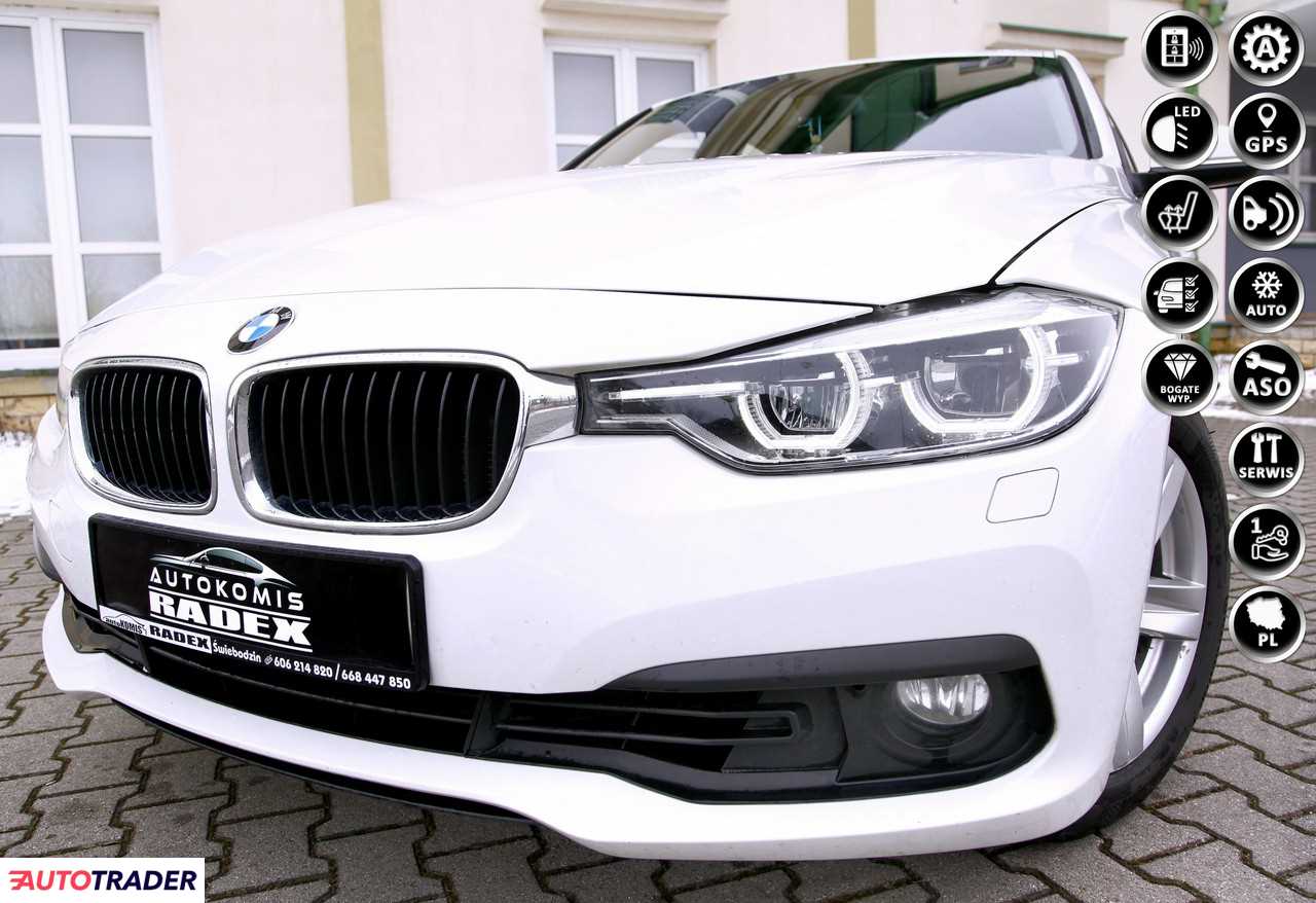 BMW 318 1.5 benzyna 136 KM 2016r. (Świebodzin)