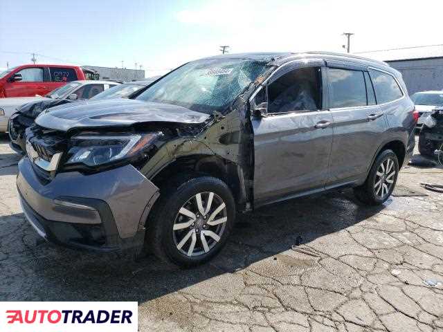 Honda Pilot 3.0 benzyna 2019r. (CHICAGO HEIGHTS)