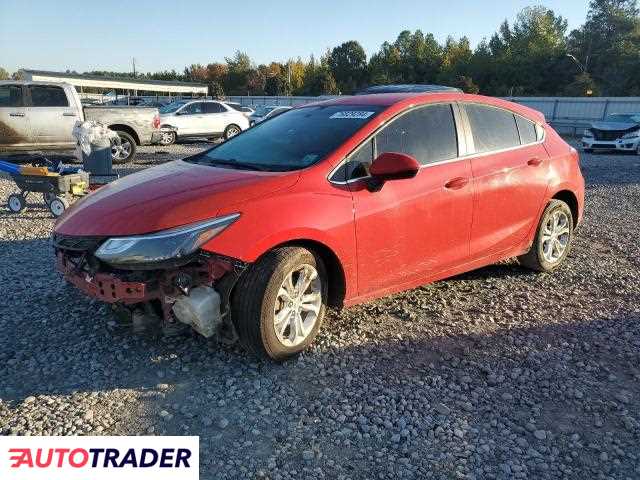 Chevrolet Cruze 1.0 benzyna 2019r. (MEMPHIS)