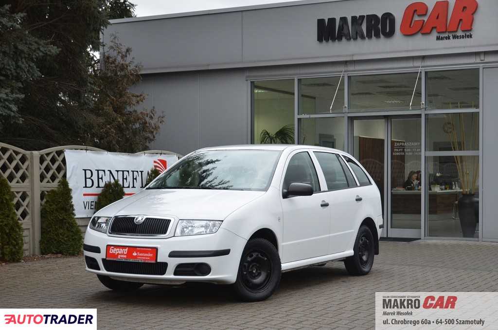 Skoda Fabia 2006 1.4 70 KM Skoda Fabia 2006 1.4 70 KM