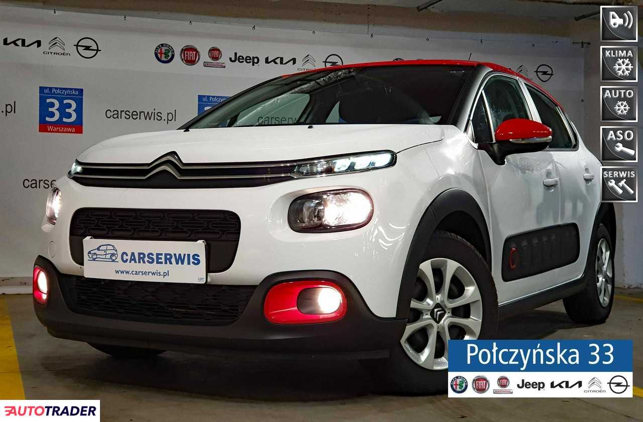 Citroen C3 2017 1.2 82 KM Citroen C3 2017 1.2 82 KM