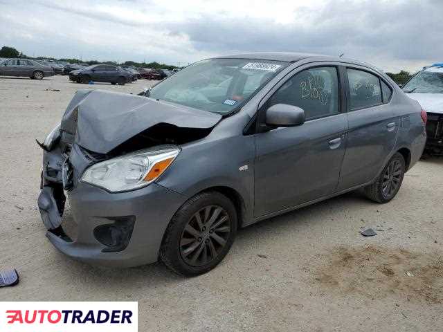 Mitsubishi Mirage 1.0 benzyna 2018r. (SAN ANTONIO)