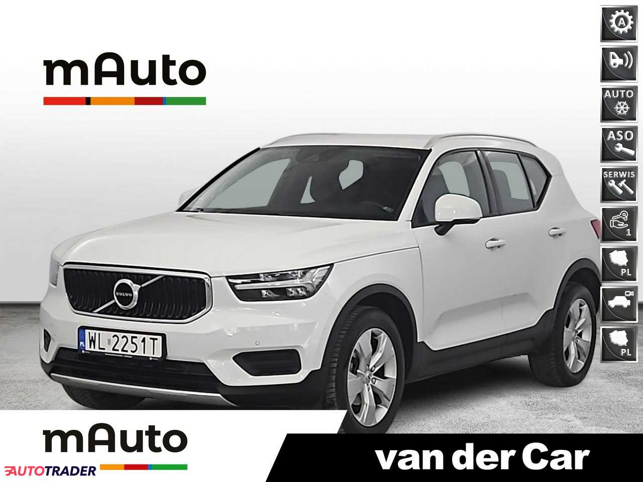 Volvo Pozostałe 2022 1.5 163 KM Volvo Pozostałe 2022 1.5 163 KM