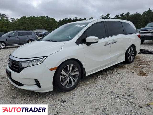 Honda Odyssey 3.0 benzyna 2021r. (HOUSTON)