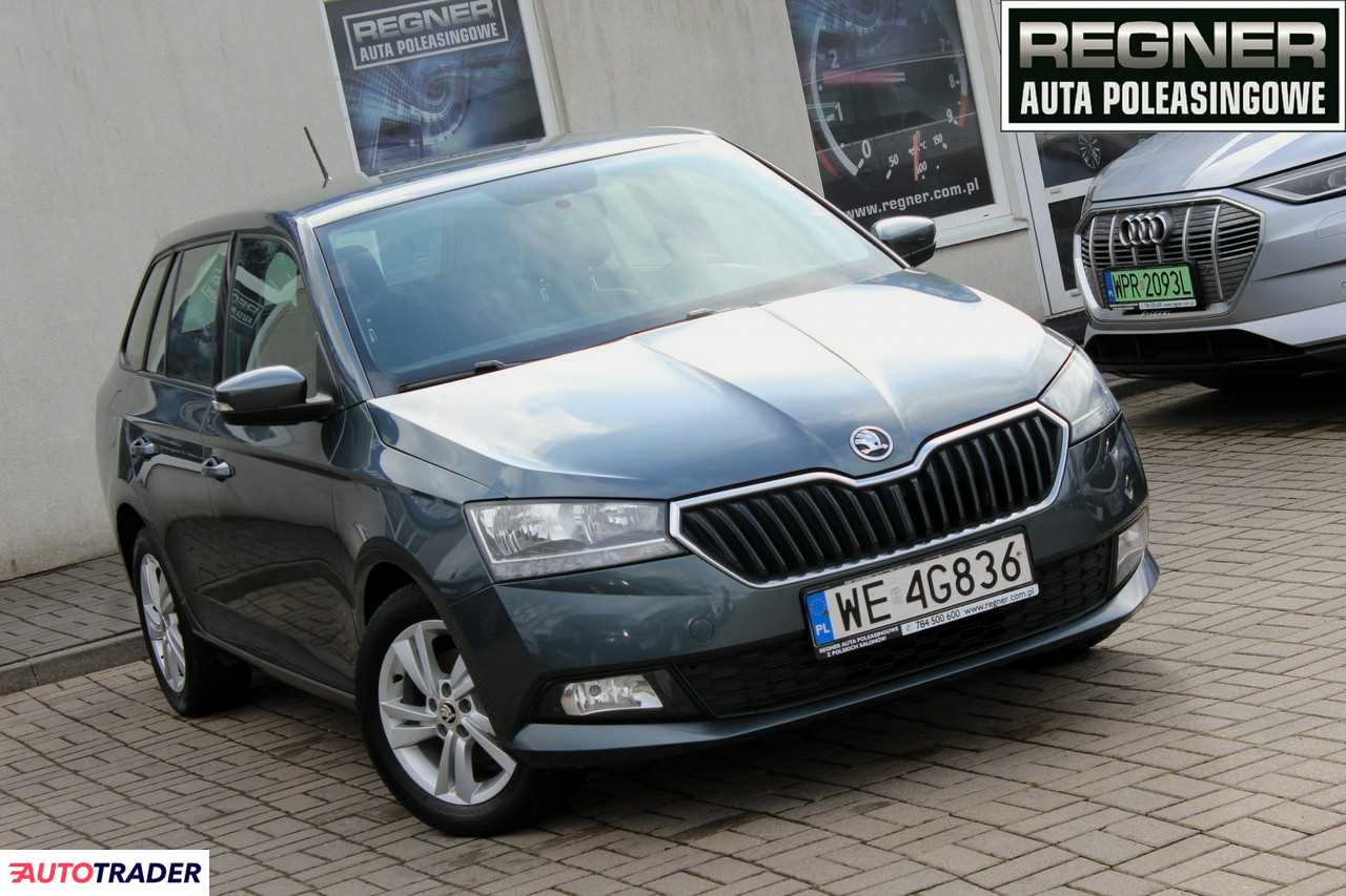 Skoda Fabia 1.0 benzyna 95 KM 2021r. (Sokołów)