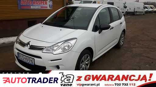 Citroen C3 2015 1.4 70 KM Citroen C3 2015 1.4 70 KM