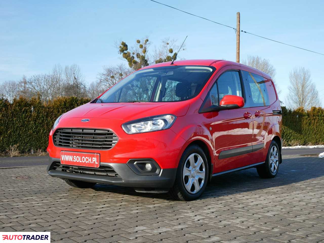 Ford Transit Courier 1.0 benzyna 100 KM 2019r. (Goczałkowice-Zdrój)